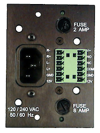 Rear Cell for Primary Power Supply