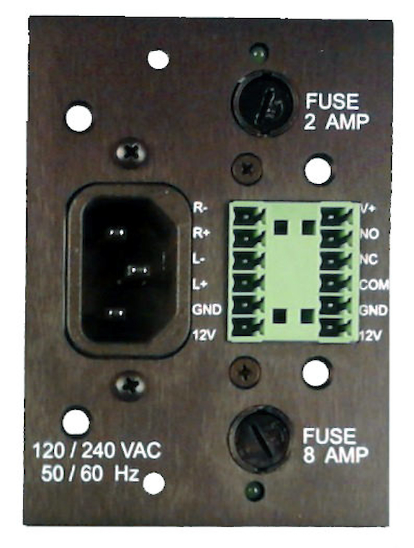 Rear Cell for Primary Power Supply