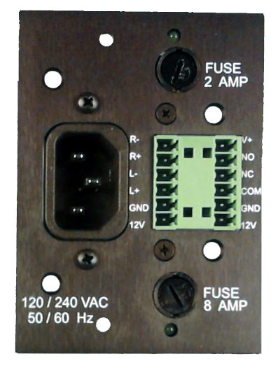Rear Cell for Primary Power Supply